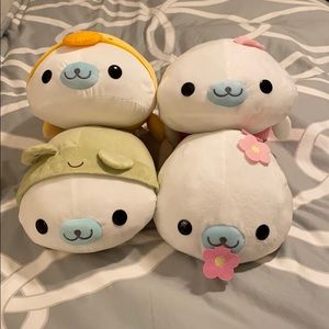 Mamegoma Seal Plushies
